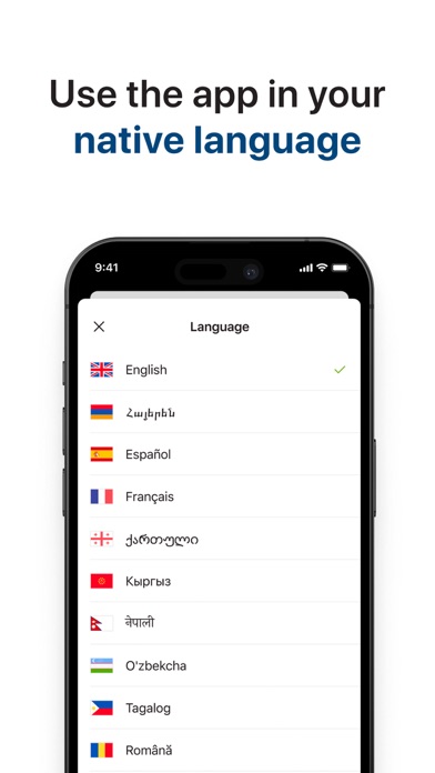 MoneyTO Money Transfer Screenshot