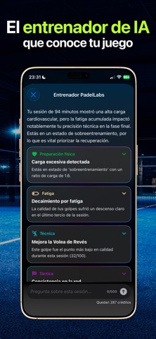 PadelLabs:  Padel AI Coach iPhone screenshot 5