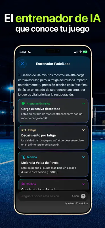 PadelLabs:  Padel AI Coach screenshot 5 of 8