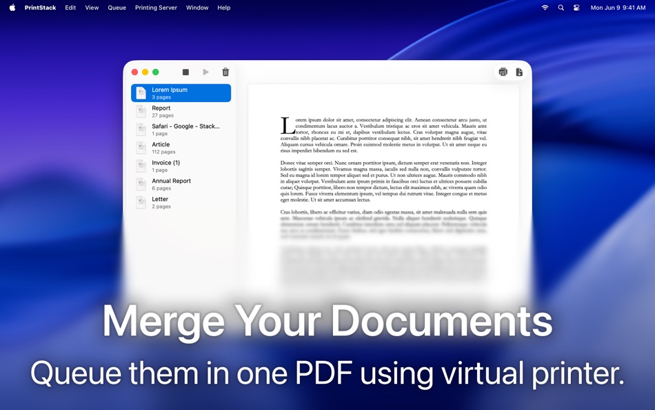 #1. PrintStack Virtual Printer (macOS) Göre: Ismail Carlik