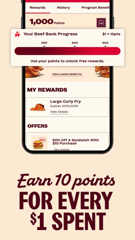 Arby’s - Pickup or Delivery screenshot 2 of 5