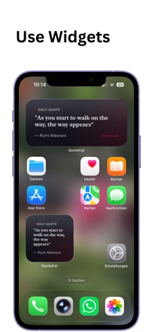 QuoteCat - Personal Quotes Screenshot 5 of 5
