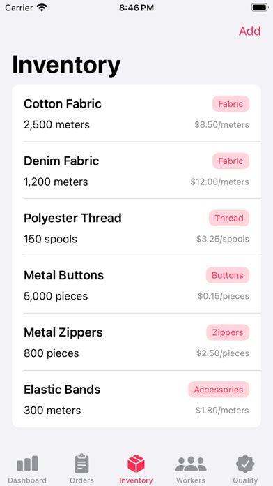 GARMENTS PRO Screenshot