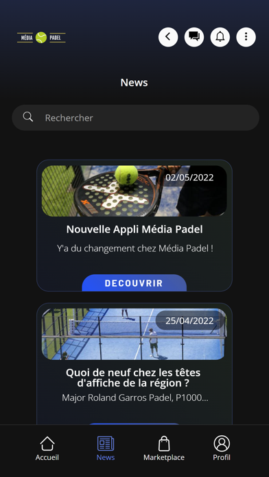 Media Padel Screenshot