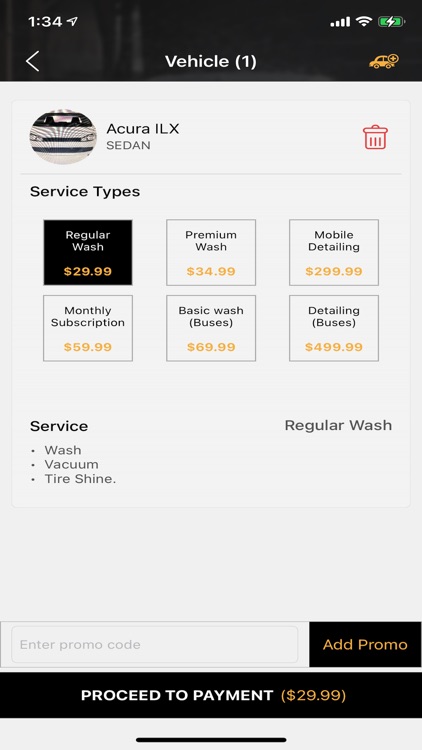 Wowzz - Request Carwash