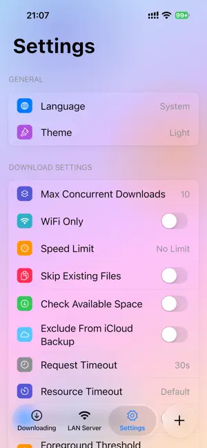 iDownload - File Downloader screenshot 3