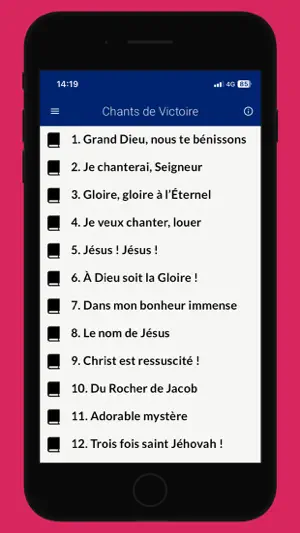 Chants de Victoire en Français screenshot 3