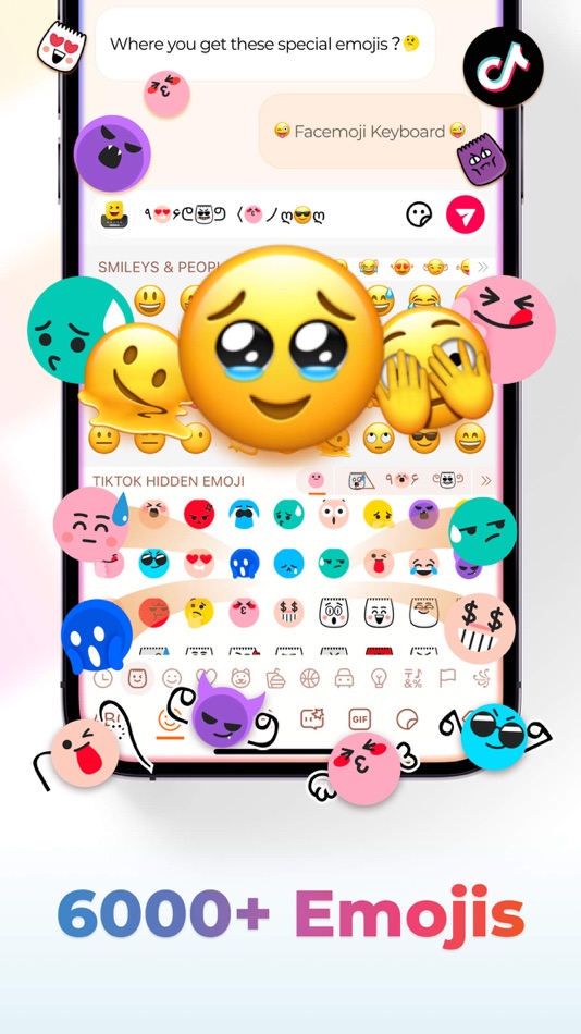 #3. Facemoji AI Emoji Keyboard (iOS) بواسطة: EKATOX SINGAPORE PRIVATE LIMITED