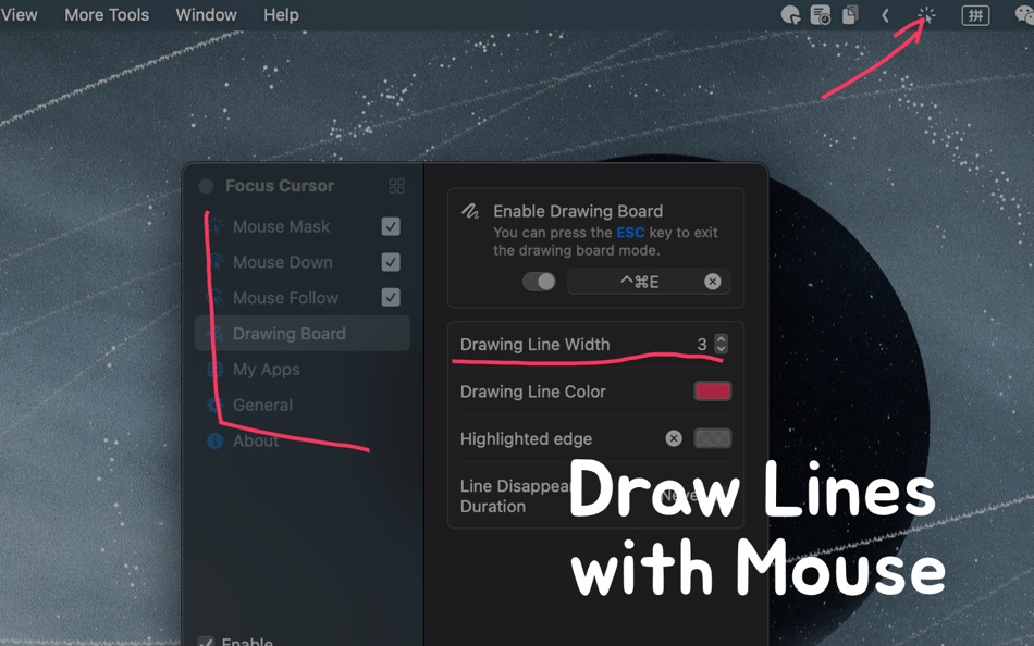 #1. FocusCursor: Highlight &Markup (macOS) Bởi: 楚江 王