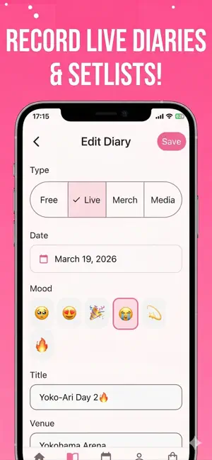 Fandom Journal - Bias Diary screenshot 2