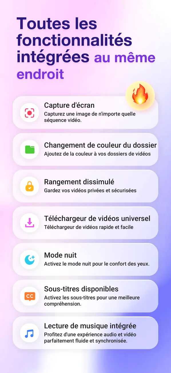 Screenshot #2 pour Media  Player - Video Player
