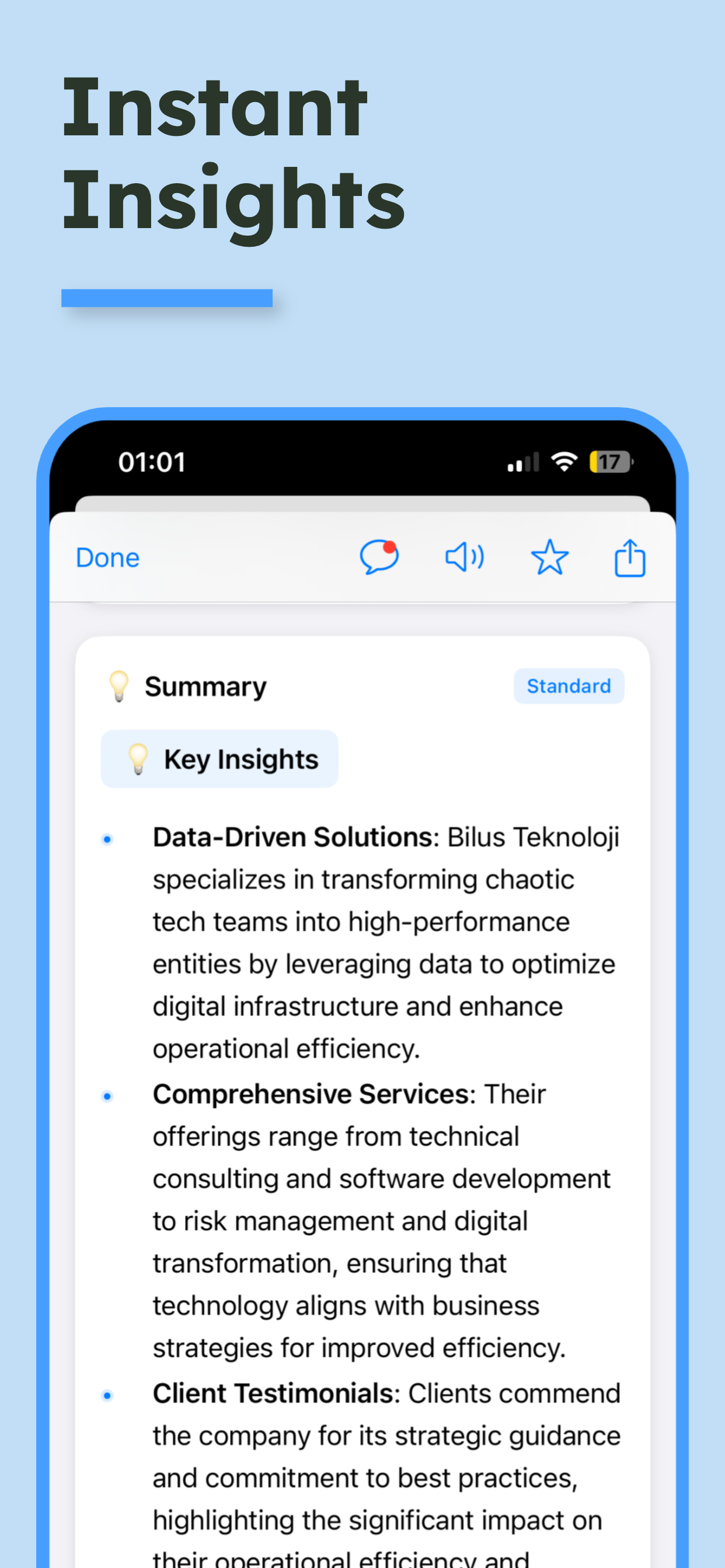 SummarizeMe - URL's  & Files screenshot 5