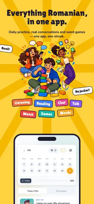 Erla: Learn Romanian with AI screenshot 1