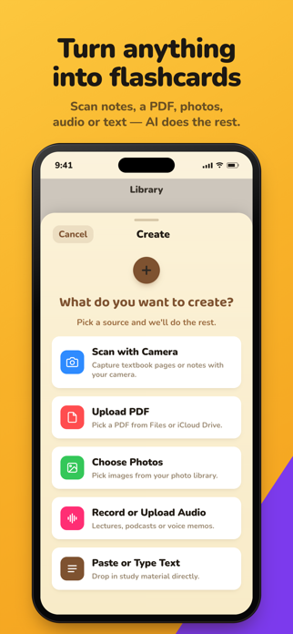 MemoCards: AI flashcards Screenshot 3 of 7