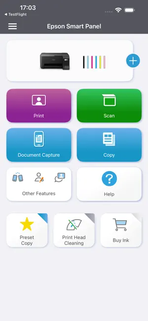 Epson Smart Panel screenshot 1