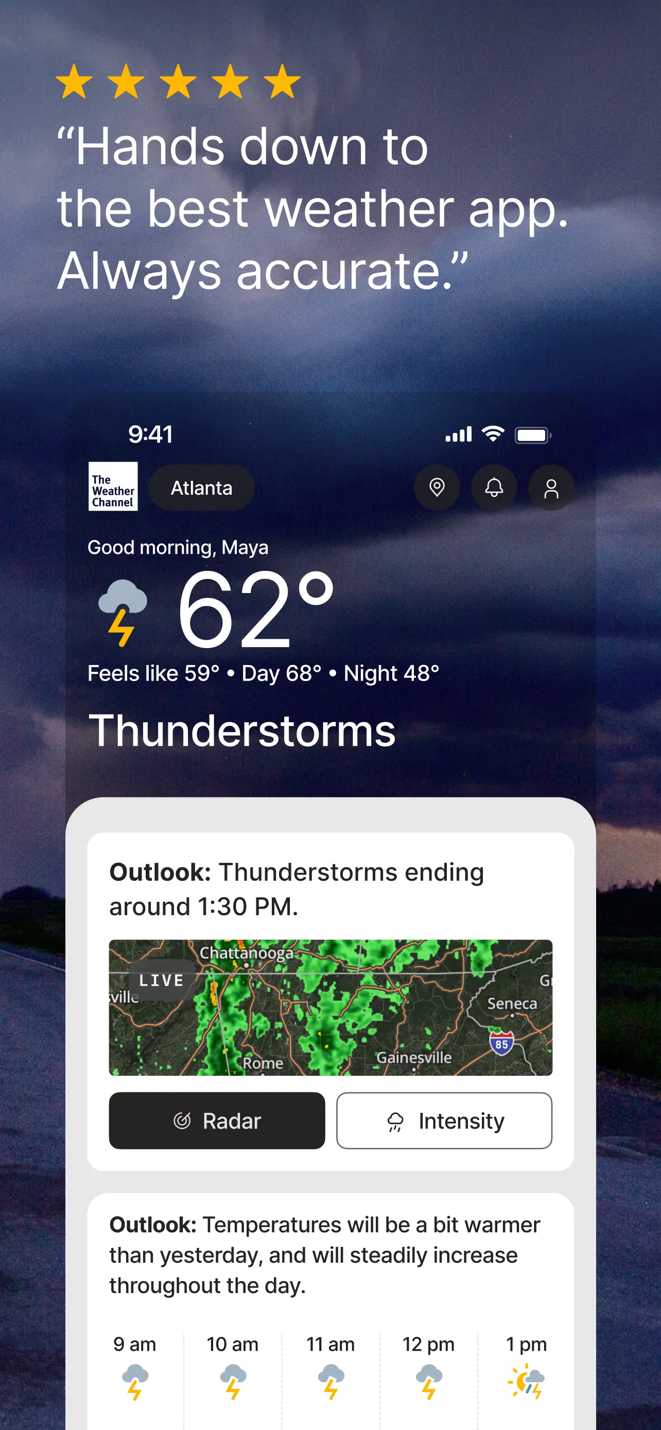 Weather - The Weather Channel screenshot 2