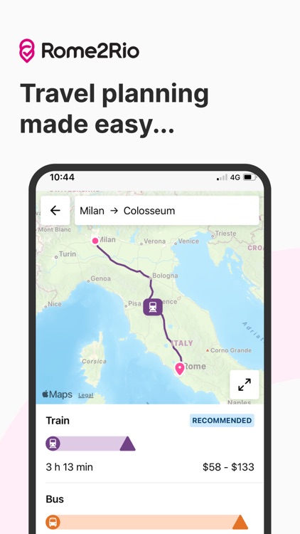 Rome2Rio: Trip Planner