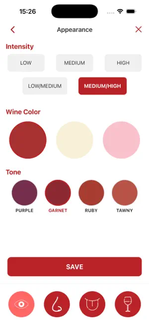 WTN - Wine Tasting Notes screenshot 2