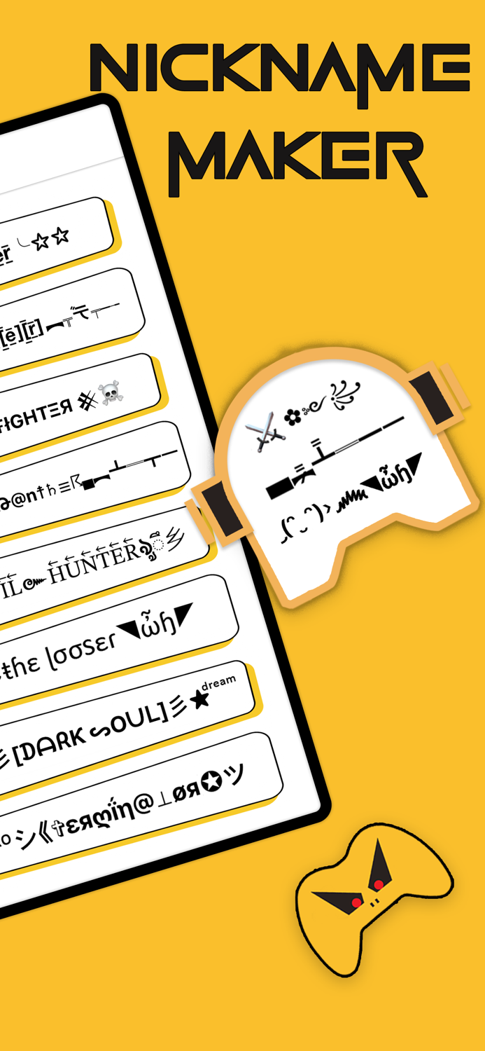 Nickname Maker For Games