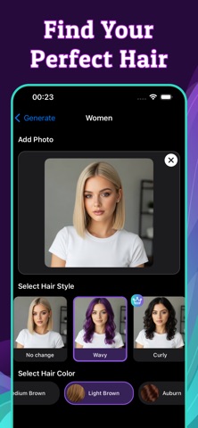Hairz: AI Hair Style Changer screenshot