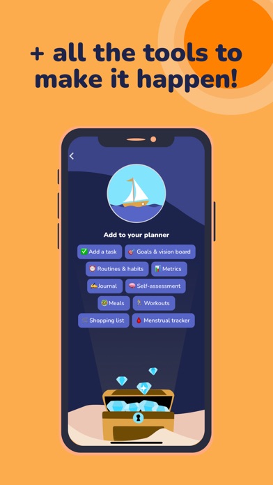 GoalQuest: Daily Goal Coaching iPhone screenshot 8 - Productivity app