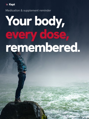 Kept: Rx & Supplement Reminder iPad screenshot