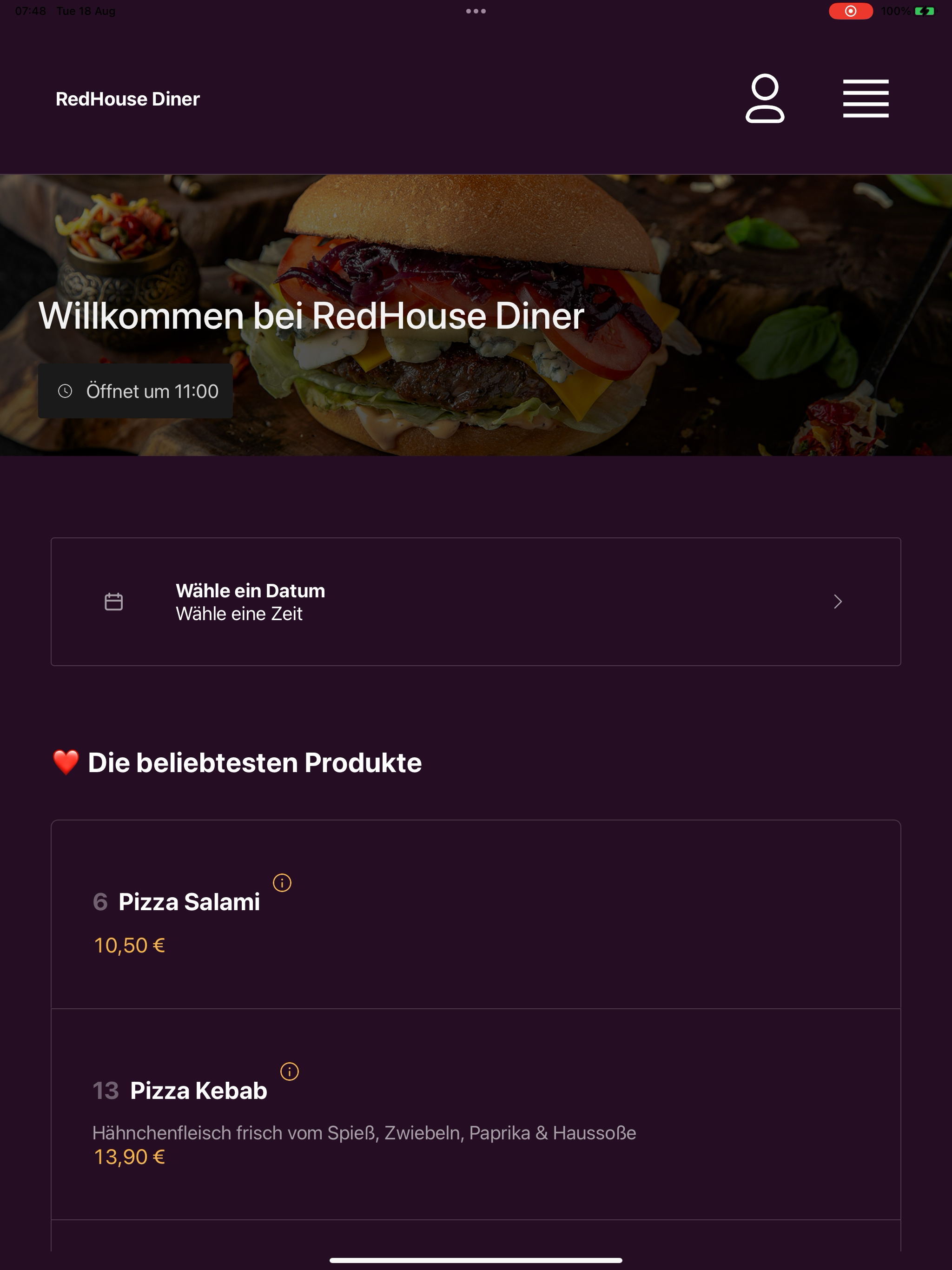 RedHouse Diner Kaiserslautern screenshot 14