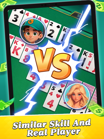 Solitaire Coin: Win Real Cash iPad screenshot 2 - Games app