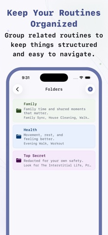 Rise: Routine Planner iPhone screenshot