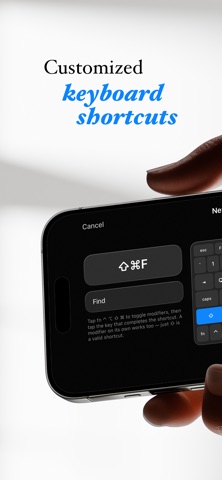 Remote Mac Desktop Control iPhone screenshot
