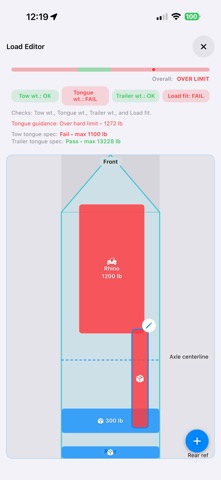 SafeTow Planner screenshot