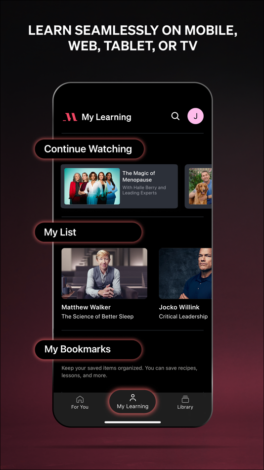 #3. MasterClass: Online Classes (iOS) 由: MasterClass