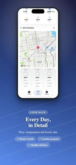 Past Weathers - Weather Log screenshot 3