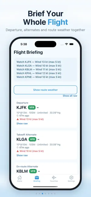 FlyWeatherMETAR screenshot 4