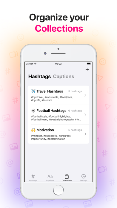 Hashtag AI: Caption Generator iPhone screenshot 5 - Social Networking app