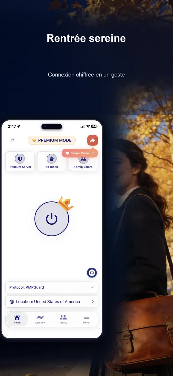 Screenshot #1 pour VMP VPN: Proxy Rapide Illimité