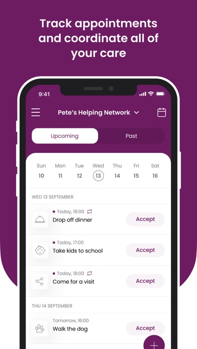 HELP App Screenshot