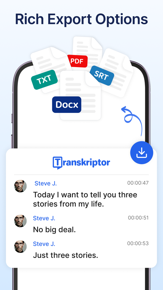 #8. Transkriptor - Speech to Text (iOS) By: Transkriptor, Inc.