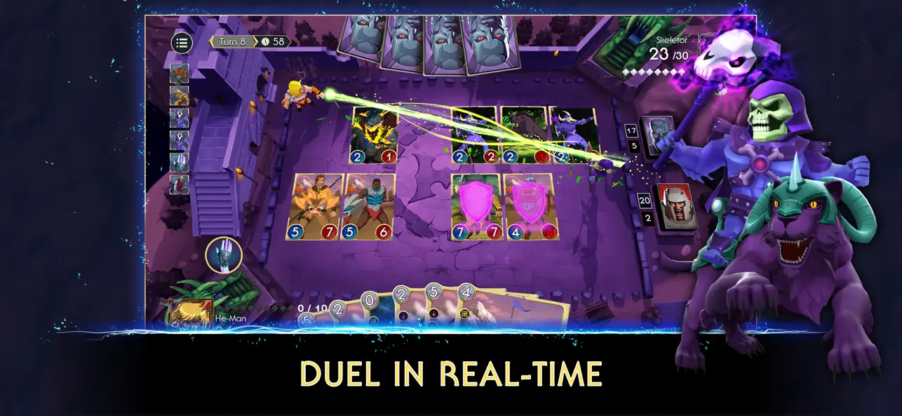 He-Man MOTU Battle for Eternia Hack screenshot 3 - game app interface