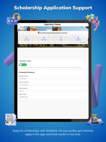 Scholarar - Scholarship App iPad screenshot