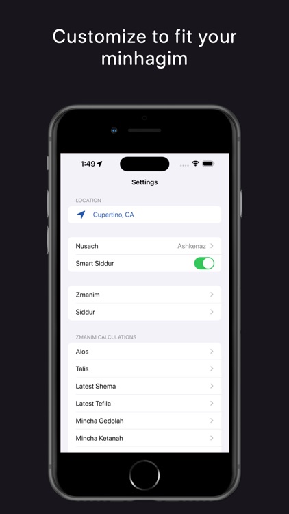 YidKit: Smart Siddur, Zmanim screenshot-6
