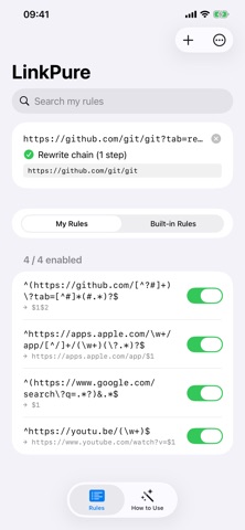 LinkPure のスクリーンショット