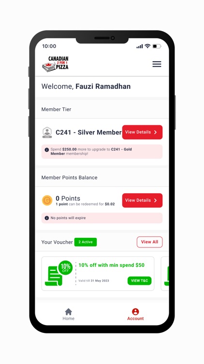Canadian 241 Pizza Singapore screenshot-3