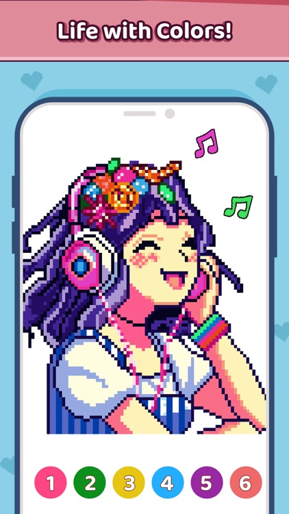 Pixel Breeze - Color By Number