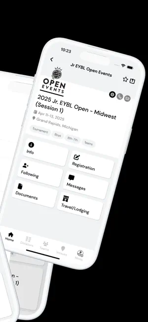 Jr EYBL Open Events screenshot 2