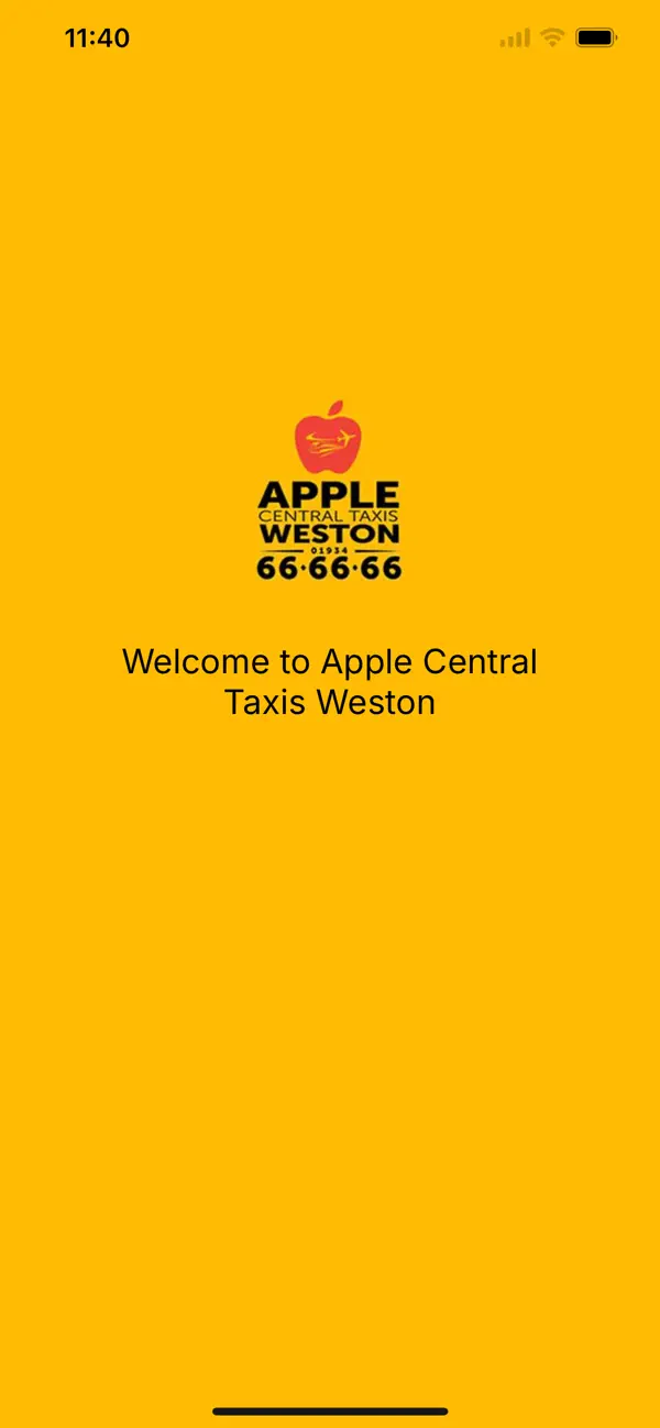 Screenshot #1 pour Apple Central Taxis Weston