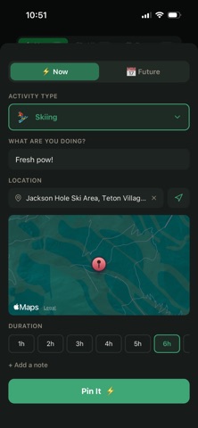 Pinned: Meet up! screenshot