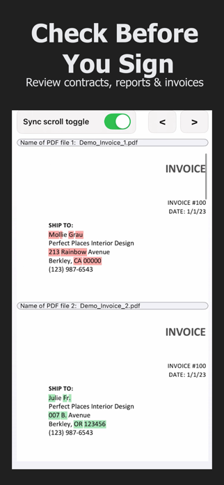 PDF Compare & AI Detector Screenshot 5 of 6