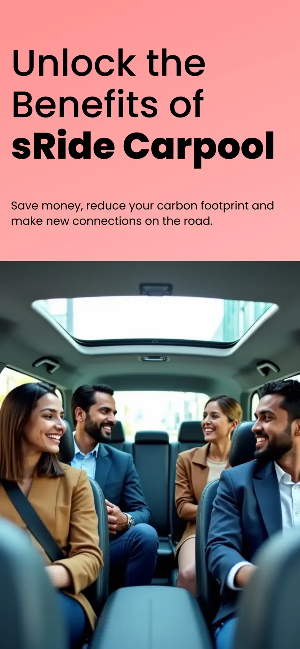 Screenshot #1 pour sRide - Carpool & Taxipool