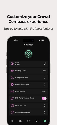 Crowd Compass Companion App screenshot